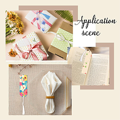 20 шт. прозрачные пустые акриловые закладки DIY-CP0012-46