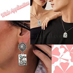 24шт 12 стиля подвески из смолы имитация бирюзы&nbsp;FIND-CJ0003-52