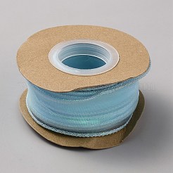 Нейлоновая лента из органзы радужного цвета длиной 9 м. OCOR-WH20017-01A