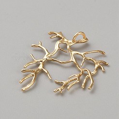 Messing Anhänger & Charms&nbsp;DIY-WH0430-848KCG