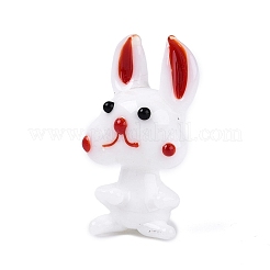 Figurine de lapin en verre fait à la main&nbsp;LAMP-N034-27A