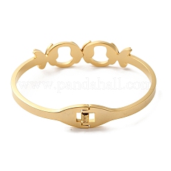 Регулируемые браслеты-бабочки&nbsp;BJEW-F474-25G