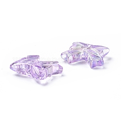 УФ-покрытие радужными переливающимися акриловыми бусинами OACR-H015-03