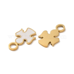 Dijes de acero inoxidable quirúrgico 316L con revestimiento iónico (IP)&nbsp;STAS-D035-12G