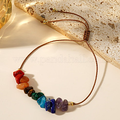 Браслет из бусин из натуральных и синтетических камней ZI7902