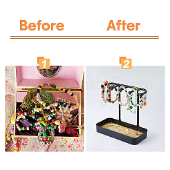 Пластиковые подставки для сережек&nbsp;EDIS-WH0016-063A