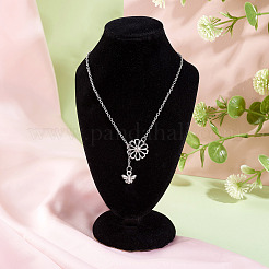 Регулируемые ожерелья из нержавеющей стали 304 с цепочкой-кабелем&nbsp;NJEW-TAC0017-01