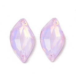 Эффект мокко форма листа пришить на стразах GLAA-A024-02