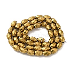 Fili di perline di ematite sintetica magnetica elettrolitica elettrolitica&nbsp;G-P518-02F