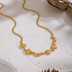 Женские ожерелья-цепочки со звездами JZ7723