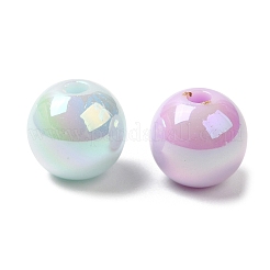Placcatura uv perline acriliche iridescenti arcobaleno&nbsp;PACR-K003-02A