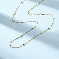 Ожерелья-цепочки из латуни&nbsp;MAK-L045-08G