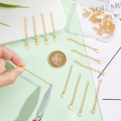 24 шт. латунный удлинитель цепи KK-UN0001-80-NF