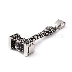 Подвески из нержавеющей стали 304 в тибетском стиле&nbsp;STAS-P305-26AS