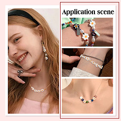 3 нить 3 стиля ручной работы стеклянные бусины миллефиори LAMP-NB0002-02