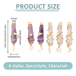 12 шт. 6 стиля PALLOY-FH00151