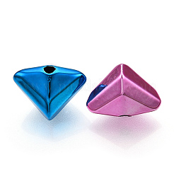 Непрозрачные акриловые бусины с УФ-покрытием&nbsp;X-PACR-T017-05