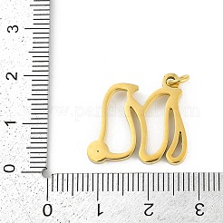 Подвески из нержавеющей стали 304 STAS-R137-01G-M