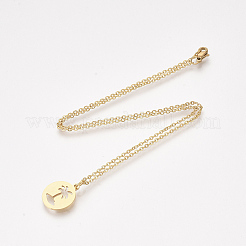 201 подвеска из нержавеющей стали&nbsp;LS-NJEW-T009-JN133-40-2