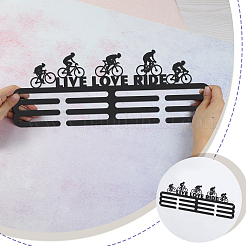 Модная железная вешалка для медалей ODIS-WH0021-227