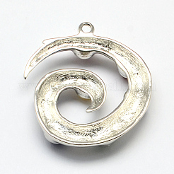 Misch Chakra Legierung Edelstein große Anhänger&nbsp;PALLOY-R082-12P