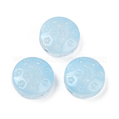 Прозрачные стеклянные бусины&nbsp;DGLA-E004-09A