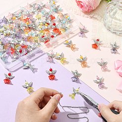 70шт. подвеска из акрила и сплава в 7 стилях&nbsp;PALLOY-CJ00141