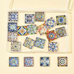 1 пакетик стеклянных кабошонов GGLA-FS0001-19A