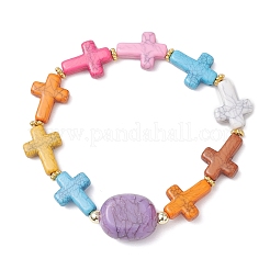 Браслеты из акрилового плетения&nbsp;BJEW-JB12616