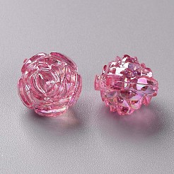 Прозрачные акриловые бусины TACR-S154-31C-705