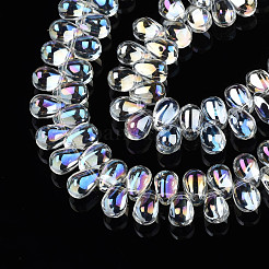 Гальванизируйте прозрачное стекло бисер нитей EGLA-S193-06