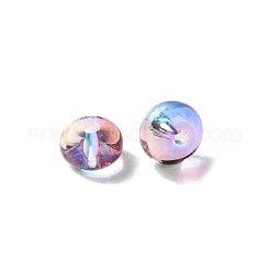 Выпечка расписные прозрачные стеклянные бусины&nbsp;LS-X-DGLA-S116-01J