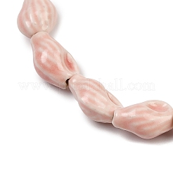 Фарфоровые бусины ручной работы серии «Океан» PORC-R002-04A-04