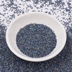 MIYUKIデリカビーズ  シリンダー  日本製シードビーズ  11/0  （db0086)ノワールクリスタルアブ  1.3x1.6mm  穴：0.8mm  約2000PCS /ボトル  10 G /ボトル&nbsp;SEED-JP0008-DB0086