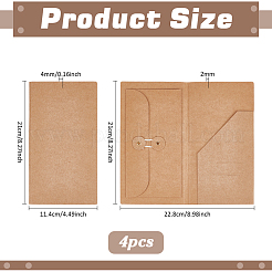 Carnet en papier kraft&nbsp;OFST-WH0004-081