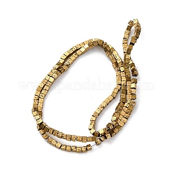 Гальванические бусины из натуральной лавы&nbsp;G-A256-B01-01E