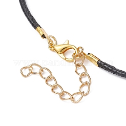 Колье с подвеской в стиле лэмпворк от сглаза NJEW-JN04504-01