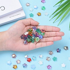 Гальванические бусины из чешского стекла&nbsp;LS-X-LAMP-D180-19