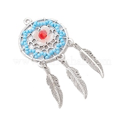 Подвески из стеклянных бусин ручной работы&nbsp;PALLOY-MZ00766-03