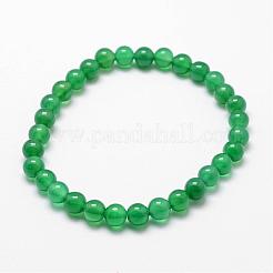 Эластичные браслеты из смешанных натуральных и синтетических камней BJEW-K127-03-M