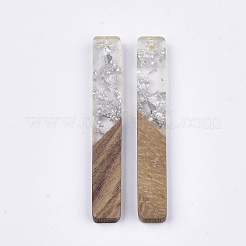 Большие подвески из смолы и ореха&nbsp;X-RESI-S358-39I