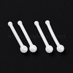 Гипоаллергенные биокерамические циркониевые керамические круглые кольца для носа и носа AJEW-Z014-04D