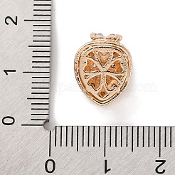 Стойки обшивки латунь микро проложить кубического циркония бусы KK-Z082-08G