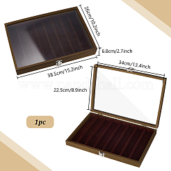 Holz Schmuck Halskette Organizer Display-Boxen&nbsp;CON-WH0107-79