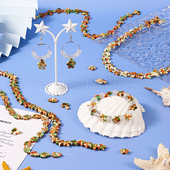 6 нить 6 вида синтетических бирюзовых бусин&nbsp;G-TA0001-94