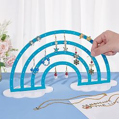 Акриловый дисплей серьги стойки EDIS-WH0029-11A