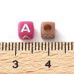 Непрозрачные акриловые бусины OACR-Z027-01A