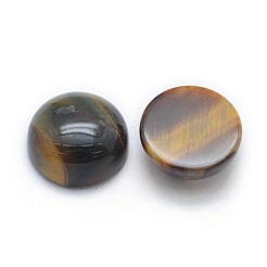 天然石タイガーアイカボション  半円  10x4~5mm&nbsp;G-P393-R12-10mm