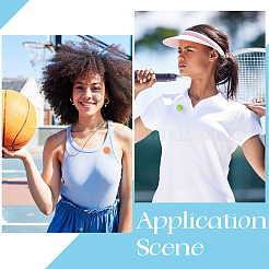 10 шт. 10 стиля эмалевых значков в спортивной тематике&nbsp;JEWB-CP0001-49