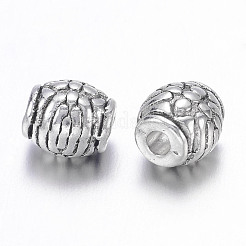 Сплавочные овальные бусины тибетского стиля  X-LF0604Y-NF